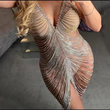 Rhinestone Dress - Beasty Chicks 