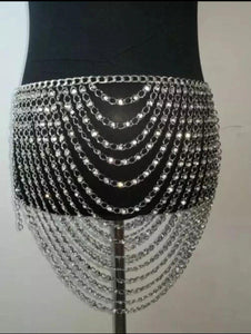 Crystal Short Skirt - Beasty Chicks 